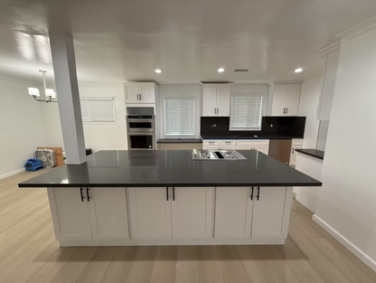 LX-Pure Black Quartz Slab