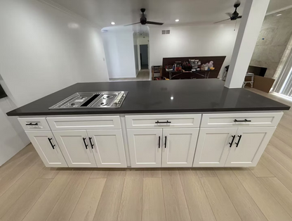 LX-Pure Black Quartz Slab