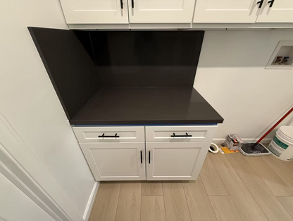 LX-Pure Black Quartz Slab