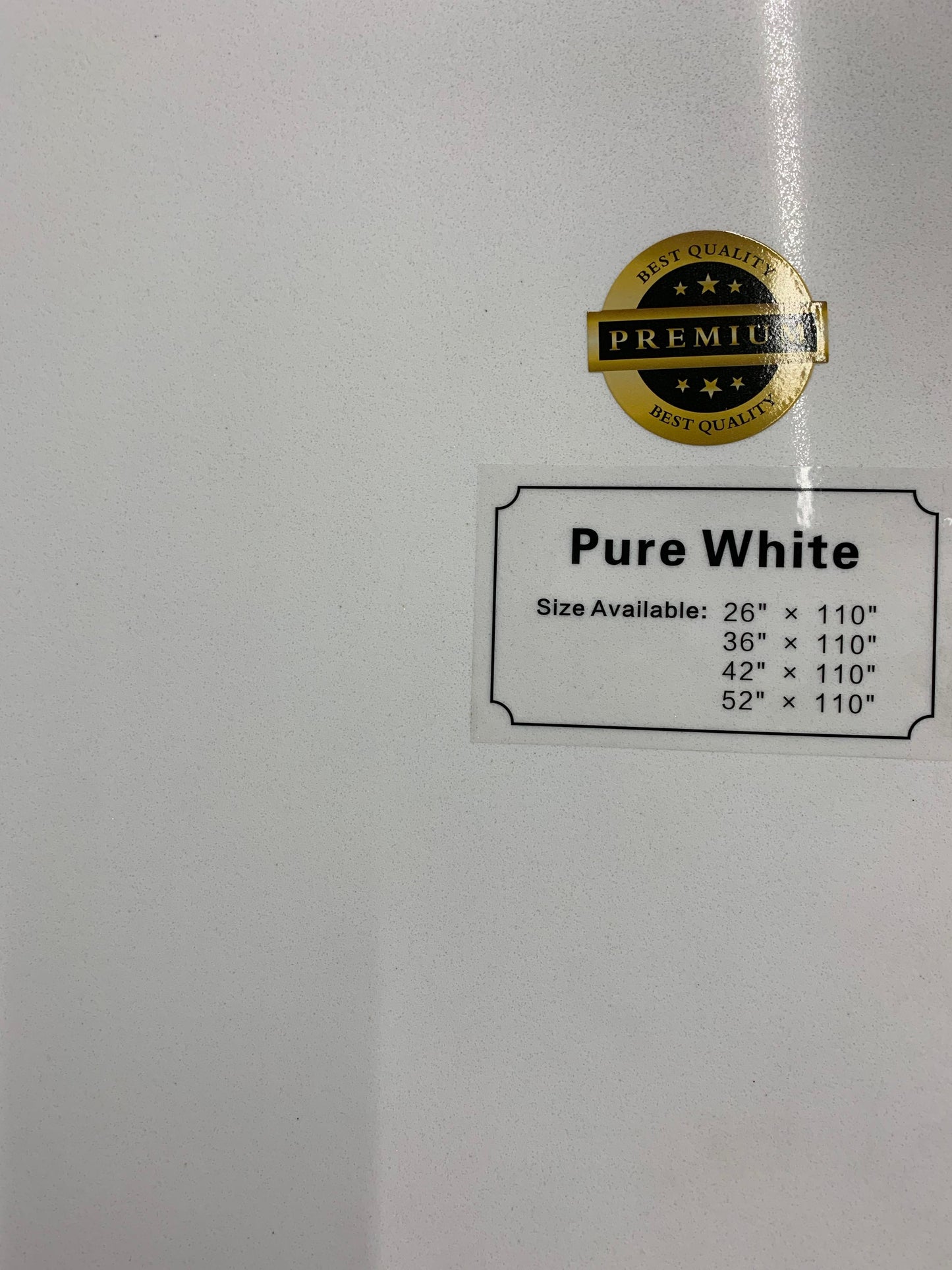LX-Pure White Quartz Slab
