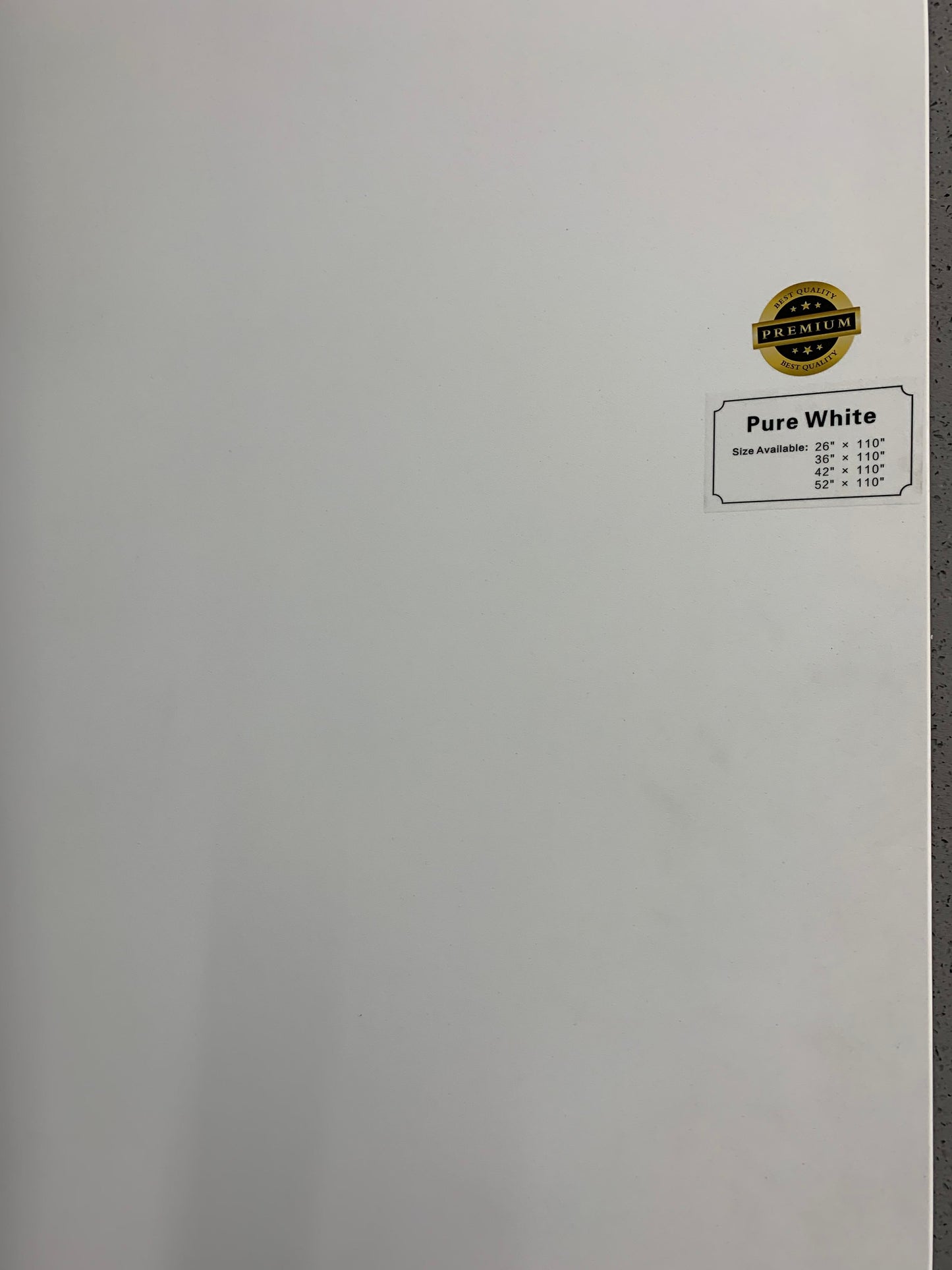 LX-Pure White Quartz Slab