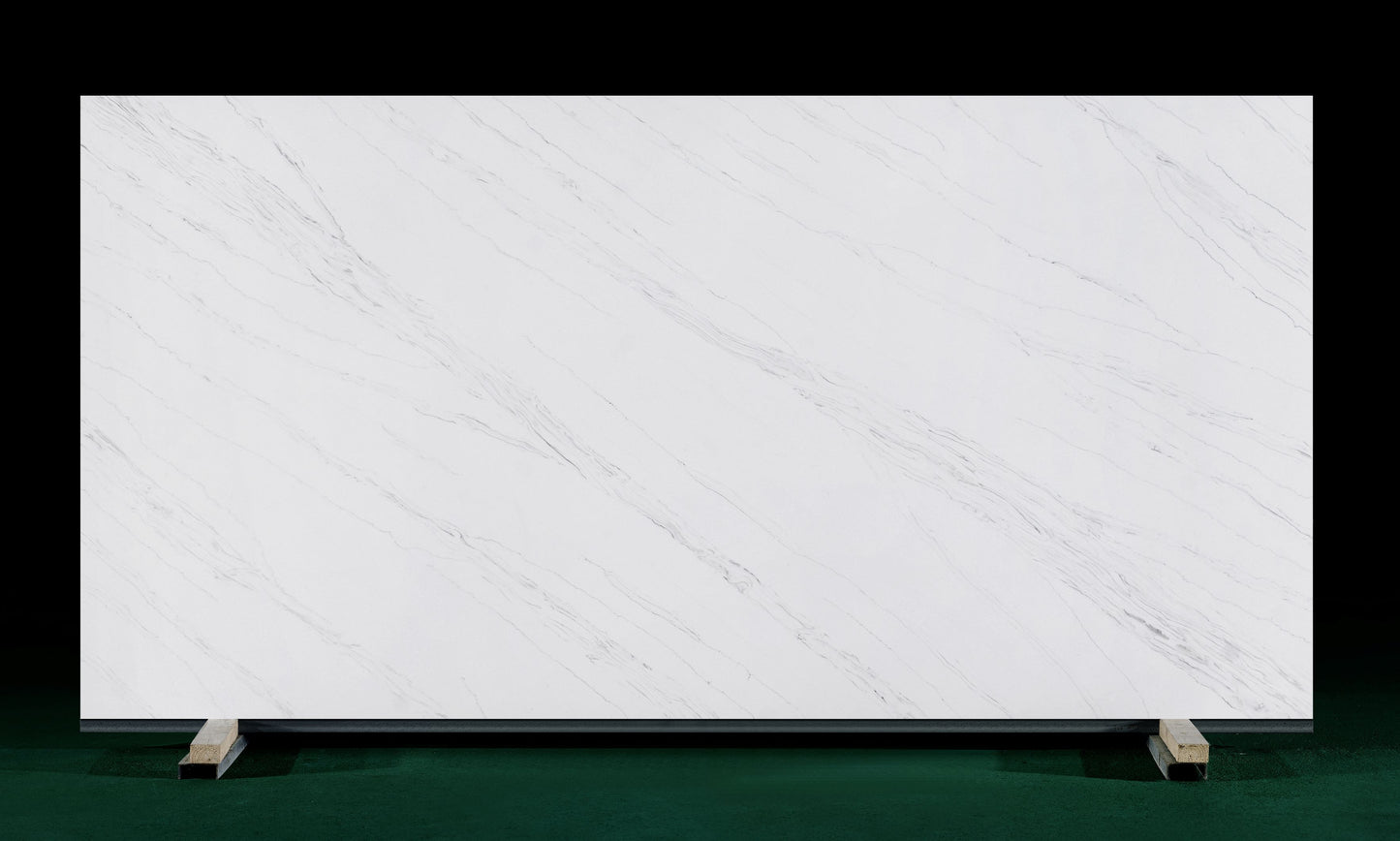 LX-Silken Swan Quartz Slab