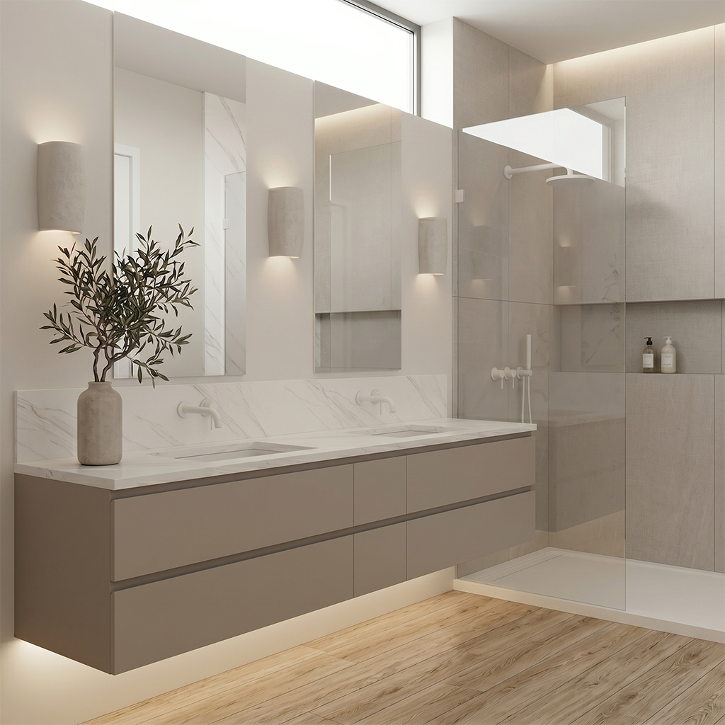 LX-Silken Swan Quartz Slab