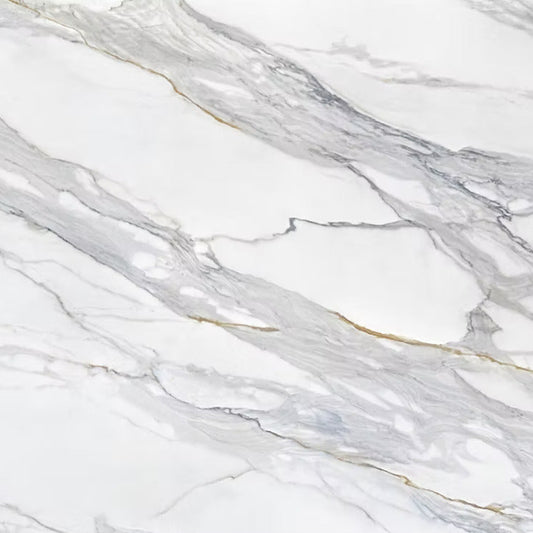 LX-Silver Crest Printed Surface Quartz Slab