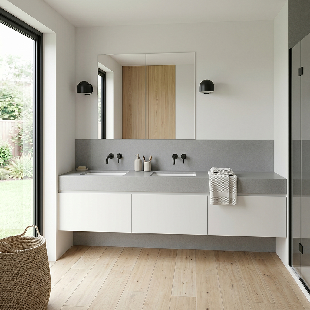 LX-Smoke Grey Quartz Slab