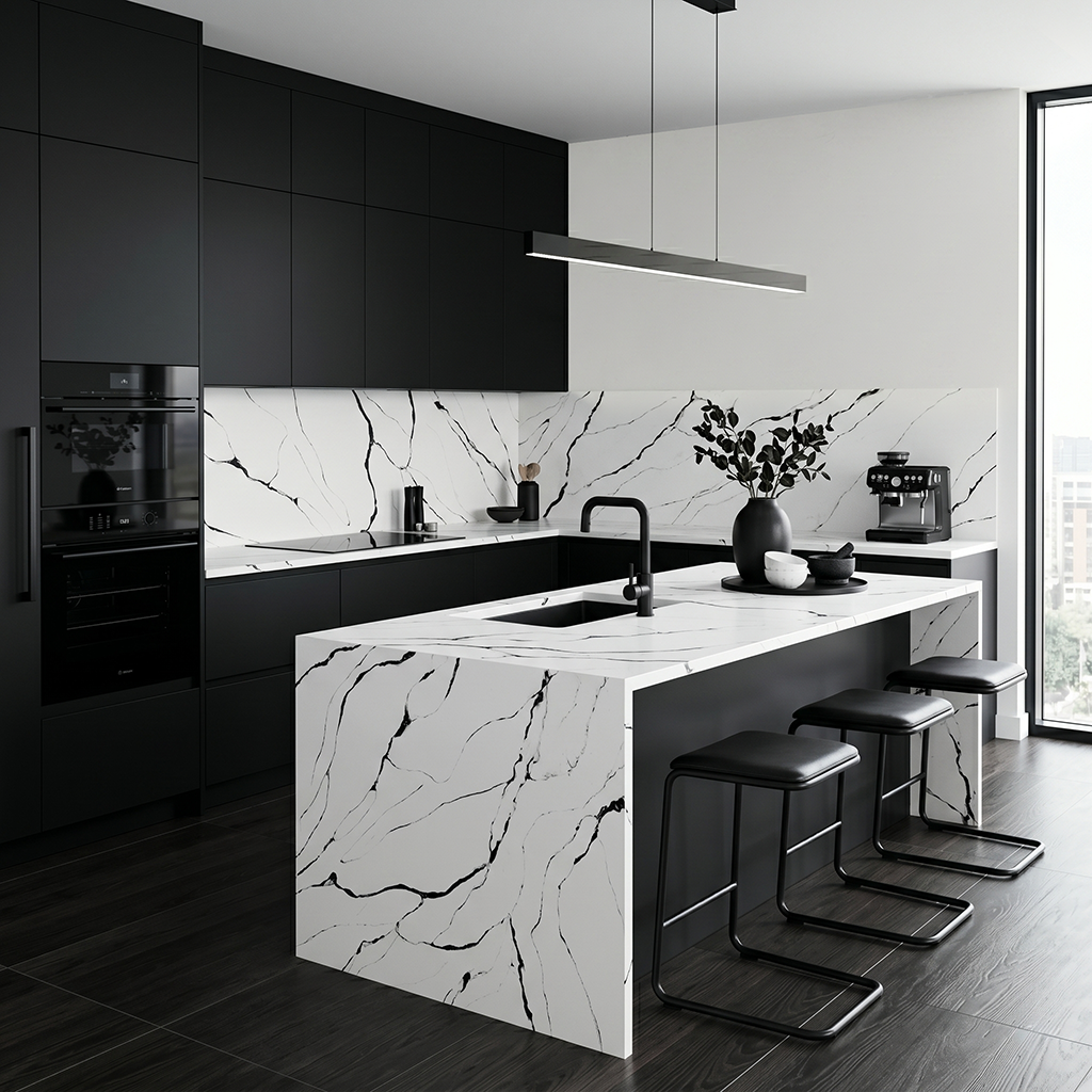 LX-Venice Phantom Quartz Slab