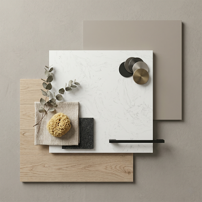LX-White Carrara Engineered Marble Slab