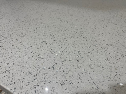 LX-White Diamond Quartz Slab