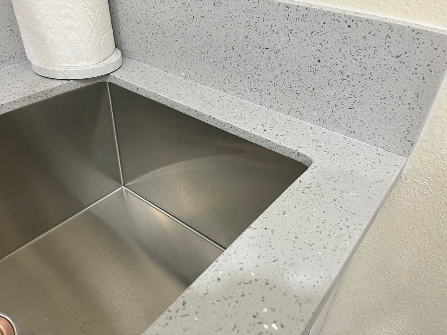 LX-White Diamond Quartz Slab