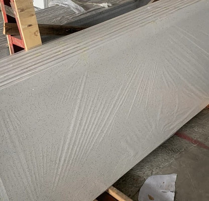 LX-White Diamond Quartz Slab