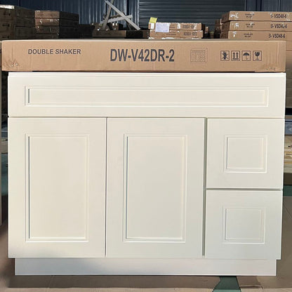 LX-White Double Shaker (Bathroom Vanity Only)