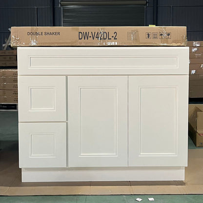 LX-White Double Shaker (Bathroom Vanity Only)