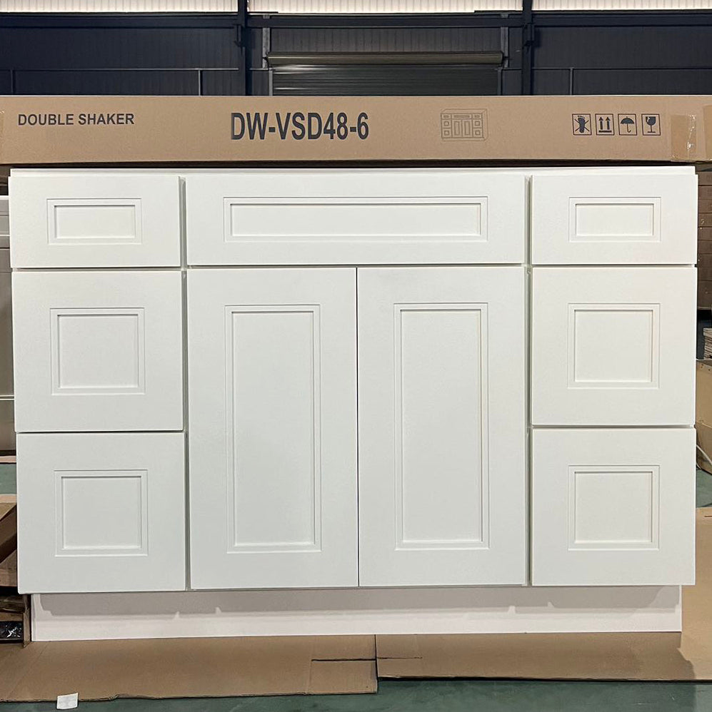 LX-White Double Shaker (Bathroom Vanity Only)
