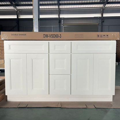 LX-White Double Shaker (Bathroom Vanity Only)