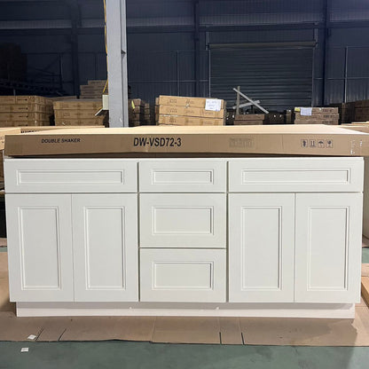 LX-White Double Shaker (Bathroom Vanity Only)
