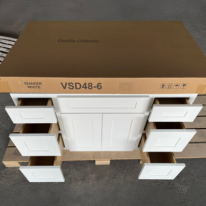 LX-White Shaker (Bathroom Vanity Only)