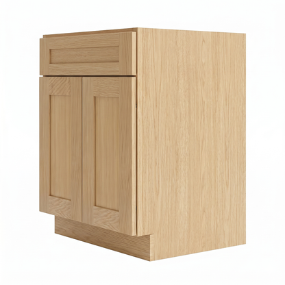 RTA Dune Oak Shaker 24" Freestanding Bathroom Vanity Sink Base