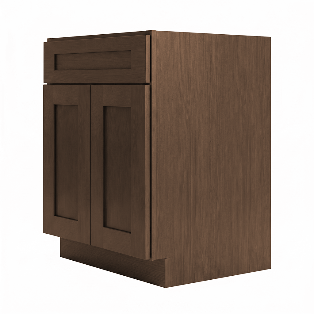 RTA Graphite Grain Shaker 24" Freestanding Bathroom Vanity Sink Base