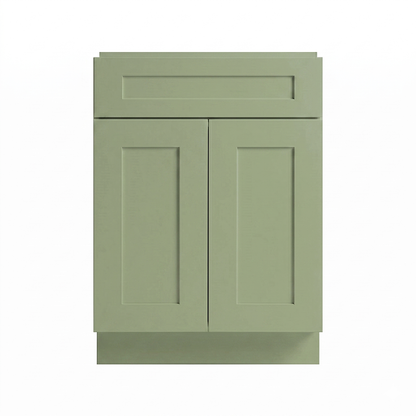RTA Olive Shaker 24" Freestanding Bathroom Vanity Sink Base