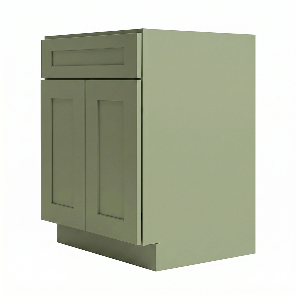 RTA Olive Shaker 24" Freestanding Bathroom Vanity Sink Base