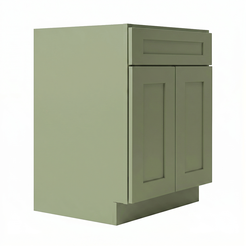 RTA Olive Shaker 24" Freestanding Bathroom Vanity Sink Base