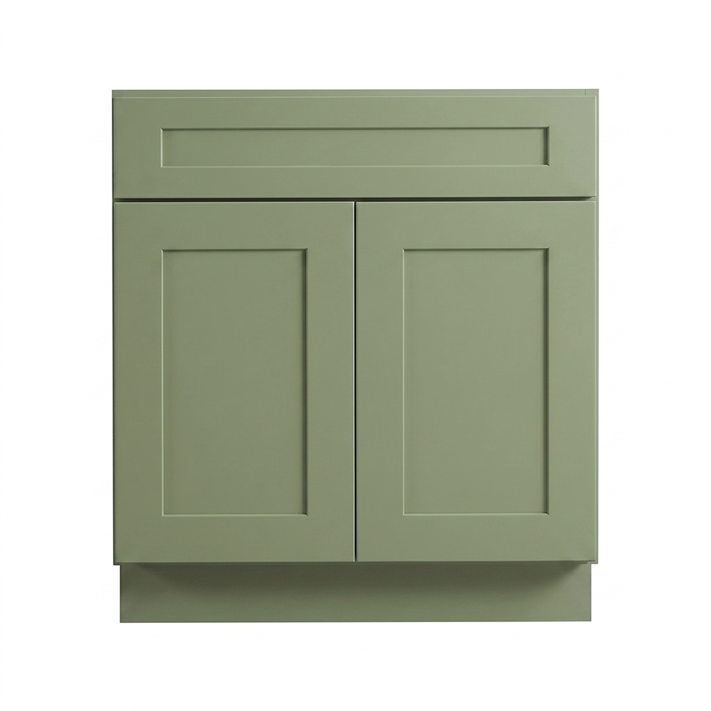 RTA Olive Shaker 30" Freestanding Bathroom Vanity Sink Base