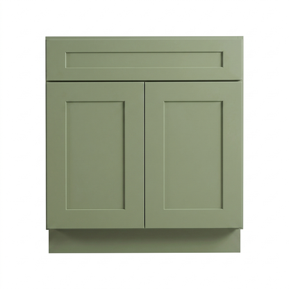 RTA Olive Shaker 30" Freestanding Bathroom Vanity Sink Base
