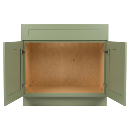 RTA Olive Shaker 36" Freestanding Bathroom Vanity Sink Base