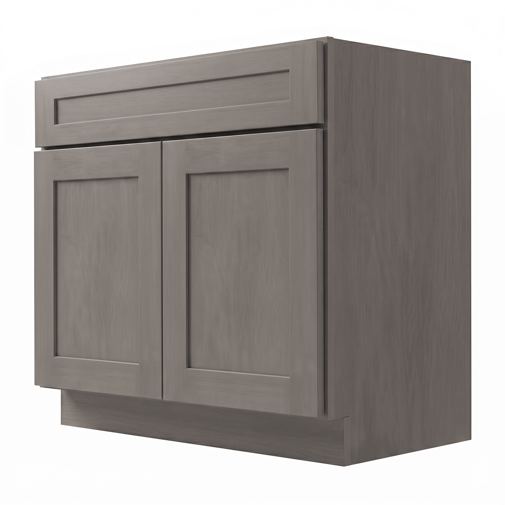 RTA Pebble Grain Shaker 30" Freestanding Bathroom Vanity Sink Base