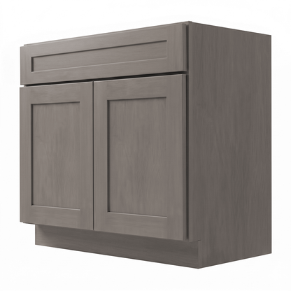 RTA Pebble Grain Shaker 30" Freestanding Bathroom Vanity Sink Base