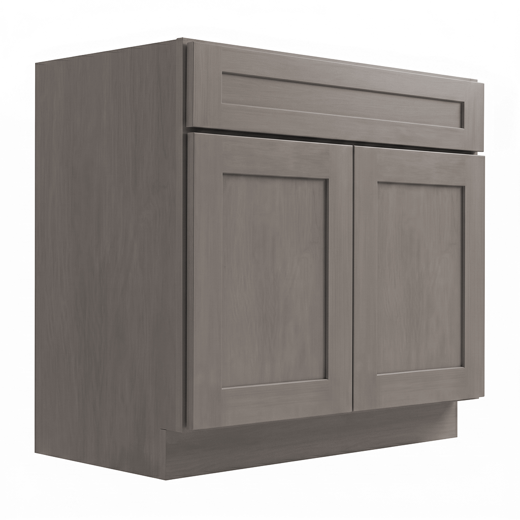 RTA Pebble Grain Shaker 30" Freestanding Bathroom Vanity Sink Base
