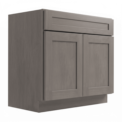 RTA Pebble Grain Shaker 30" Freestanding Bathroom Vanity Sink Base