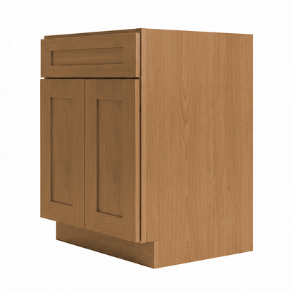 RTA Warm Timber Shaker 24" Freestanding Bathroom Vanity Sink Base