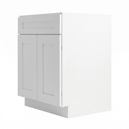 RTA White Shaker 24" Freestanding Bathroom Vanity Sink Base