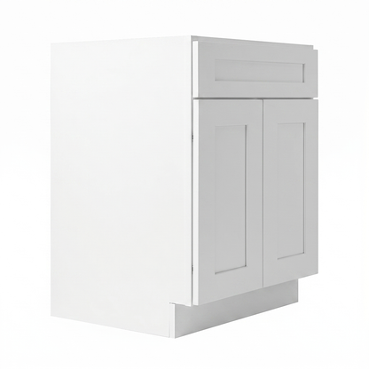 RTA White Shaker 24" Freestanding Bathroom Vanity Sink Base