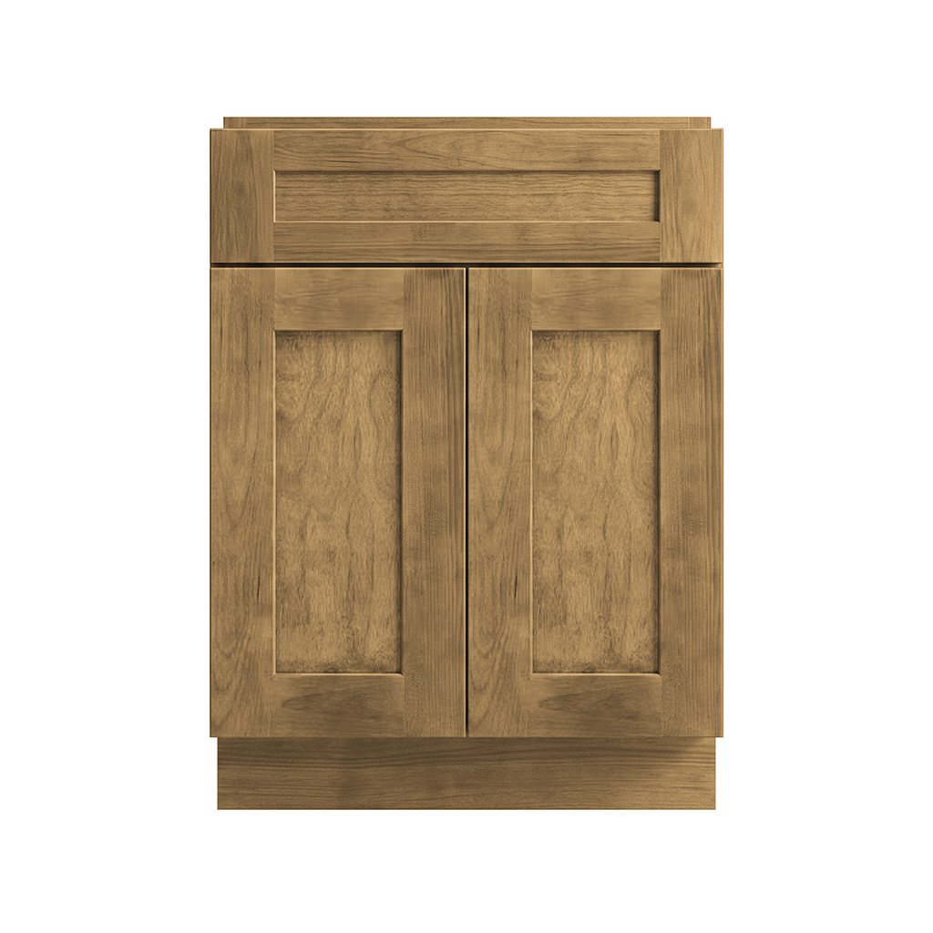 RTA Woodland Shaker 24" Freestanding Bathroom Vanity Sink Base
