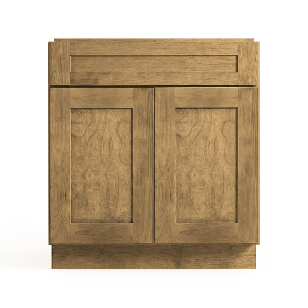 RTA Woodland Shaker 30" Freestanding Bathroom Vanity Sink Base