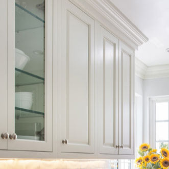 MV-Vintage White Inset Raised Panel
