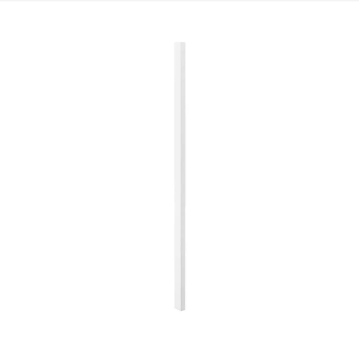 Tall filler at 1.5"W x 96"H in Snow White