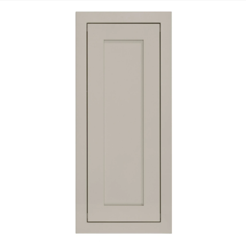 RTA 13"W x 30"H Wall Dummy Door in Tuscan Grey Inset Shaker