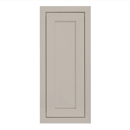 RTA 13"W x 30"H Wall Dummy Door in Tuscan Grey Inset Shaker