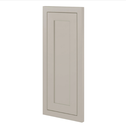 RTA 13"W x 30"H Wall Dummy Door in Tuscan Grey Inset Shaker