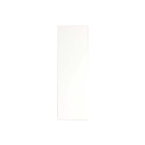14"W x 30"H skin panel, Snow White with inset Shaker fronts