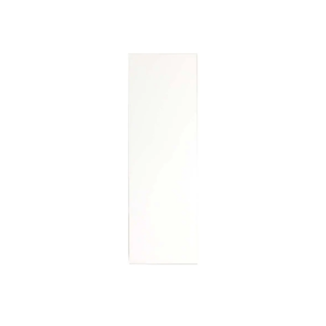 14"W x 39"H skin panel in Snow White