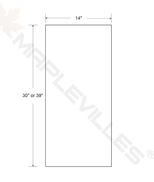 RTA 21"W x 30"H Kitchen Wall Cabinet with Single Door and Two Shelves in Tuscan Grey Inset Shaker