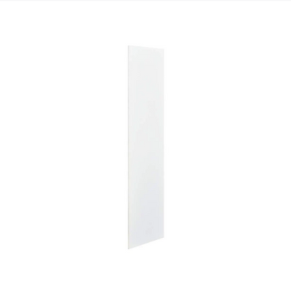 RTA 34.5"W x 96"H Skin Panel in Snow White Inset Shaker