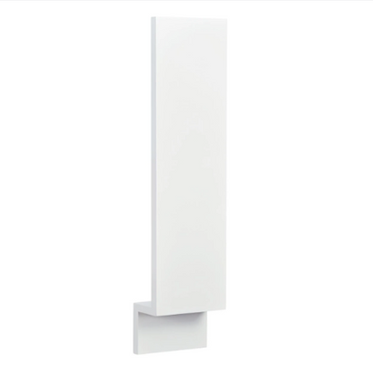 6"W x 34.5"H base filler in Snow White