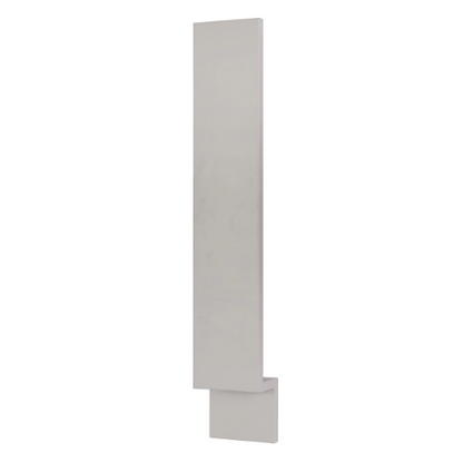 6"W x 34.5"H base filler, Tuscan Grey with inset Shaker fronts