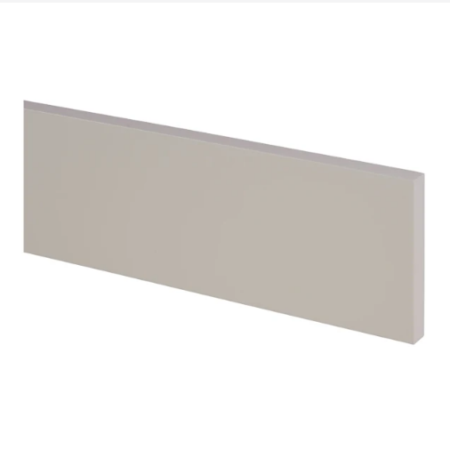 6"W x 96"H tall filler finished in Tuscan Grey