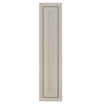 RTA 9"W x 39"H Kitchen Wall Cabinet with Single Door and Two Shelves in Tuscan Grey Inset Shaker